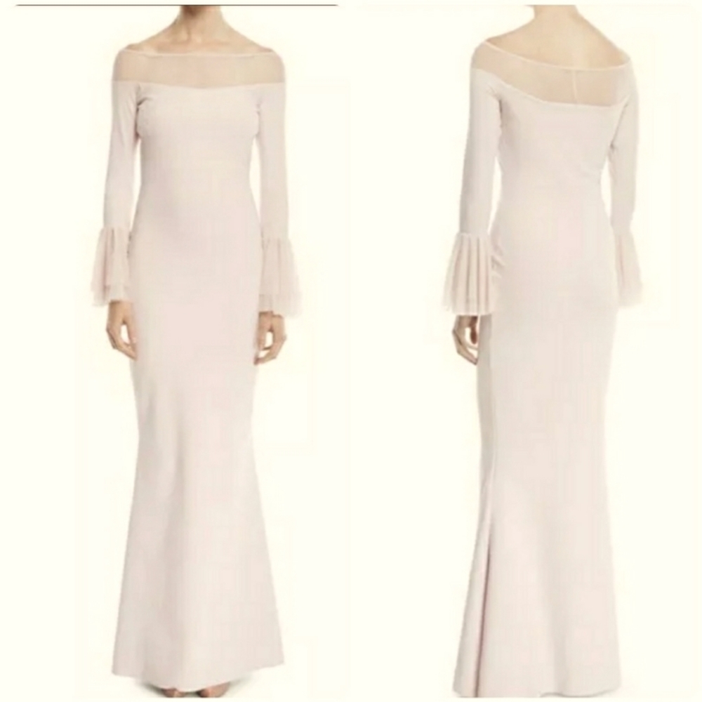 Chiara Boni Giuly Illusion Long Dress - Picture 2 of 16